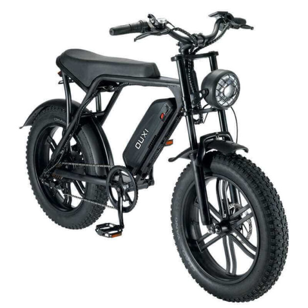 Ouxi V8 Fatbike - Dubbele Accu - Zwart - Image 3